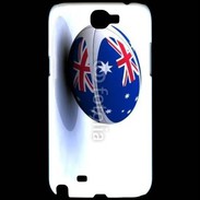 Coque Samsung Galaxy Note 2 Ballon de rugby 6