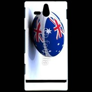 Coque SONY Xperia U Ballon de rugby 6