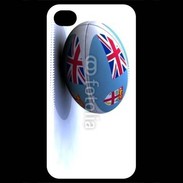 Coque iPhone 4 / iPhone 4S Ballon de rugby Fidji