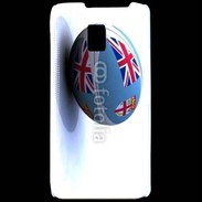 Coque LG P990 Ballon de rugby Fidji