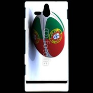 Coque SONY Xperia U Ballon de rugby Portugal