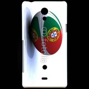 Coque Sony Xperia T Ballon de rugby Portugal