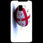 Coque LG P990 Ballon de rugby Georgie