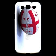 Coque Samsung Galaxy S3 Ballon de rugby Georgie