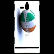 Coque SONY Xperia U Ballon de rugby irlande