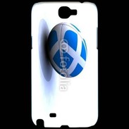 Coque Samsung Galaxy Note 2 Ballon de rugby Ecosse