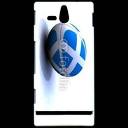 Coque SONY Xperia U Ballon de rugby Ecosse