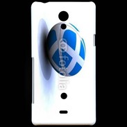 Coque Sony Xperia T Ballon de rugby Ecosse