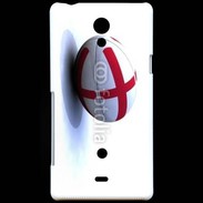 Coque Sony Xperia T Ballon de rugby Angleterre