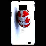 Coque Samsung Galaxy S2 Ballon de rugby Canada
