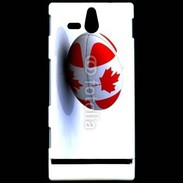 Coque SONY Xperia U Ballon de rugby Canada