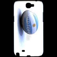 Coque Samsung Galaxy Note 2 Ballon de rugby Argentine