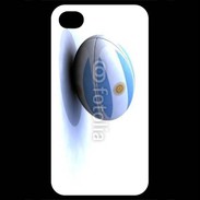 Coque iPhone 4 / iPhone 4S Ballon de rugby Argentine