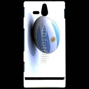 Coque SONY Xperia U Ballon de rugby Argentine