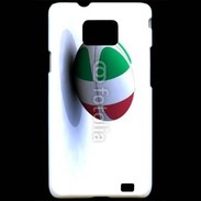 Coque Samsung Galaxy S2 Ballon de rugby Italie