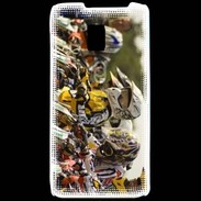 Coque LG P990 Départ course de Motocross