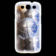 Coque Samsung Galaxy S3 Boule de pétanque chromée