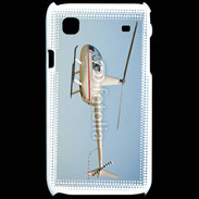 Coque Samsung Galaxy S Hélicoptère R44 blanc