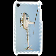 Coque iPhone 3G / 3GS Hélicoptère R44 blanc