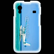 Coque Samsung ACE S5830 Hydravion au dessus de la mer turquoise