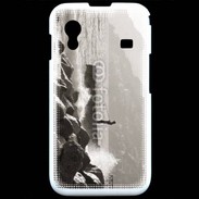 Coque Samsung ACE S5830 Pêcheur noir et blanc