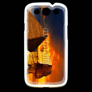 Coque Samsung Galaxy S3 Pyramide et Sphinx