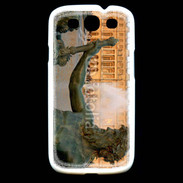 Coque Samsung Galaxy S3 Statue d'ange et de Neptune au château de Versailles