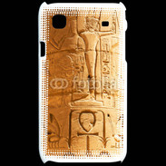 Coque Samsung Galaxy S Hiéroglyphe sur colonne