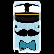 Coque Samsung Galaxy Note 2 Moustache commandant