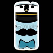 Coque Samsung Galaxy S3 Moustache commandant