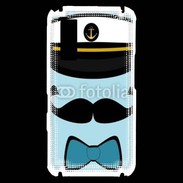 Coque Samsung Player One Moustache commandant