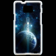 Coque Samsung Galaxy S2 Planète terre vue de l'espace 1