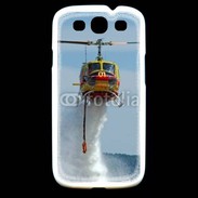 Coque Samsung Galaxy S3 Hélicoptère bombardier d'eau