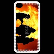 Coque iPhone 4 / iPhone 4S Pompier Soldat du feu 3