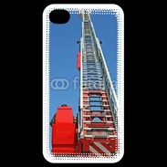 Coque iPhone 4 / iPhone 4S grande échelle de pompiers