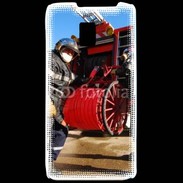 Coque LG P990 Pompiers Rangement matériel fin d'incendie