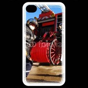 Coque iPhone 4 / iPhone 4S Pompiers Rangement matériel fin d'incendie