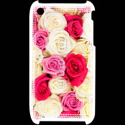 Coque iPhone 3G / 3GS Fond de roses 5