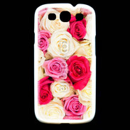 Coque Samsung Galaxy S3 Fond de roses 5