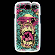 Coque Samsung Galaxy S3 Tête de mort Popstar
