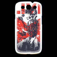 Coque Samsung Galaxy S3 Tête de mort en concert live