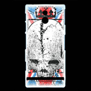 Coque Sony Xperia U Tête de mort Great Britain