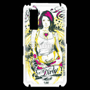 Coque Samsung Player One Tatouage Girl