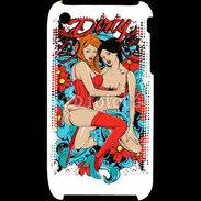 Coque iPhone 3G / 3GS Couple de femme