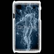 Coque Samsung Galaxy S Femme en fumée de cigarette