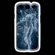 Coque Samsung Galaxy S3 Femme en fumée de cigarette