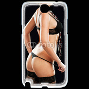Coque Samsung Galaxy Note 2 Lingerie de charme avec cravate
