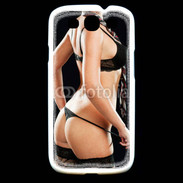 Coque Samsung Galaxy S3 Lingerie de charme avec cravate