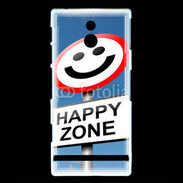 Coque Sony Xperia U Happy zone