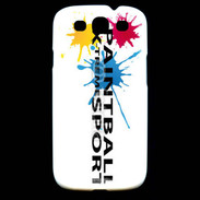 Coque Samsung Galaxy S3 Paintball Extrème Sport
